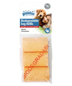 Pawise Biodegradable Poop Bag Refills (10 Sheets x 3 Rolls)