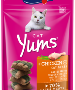 Vitakraft Cat Yums Chicken & Cat Grass 40g