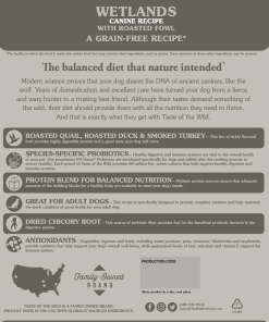 Wetlands Roasted Fowl Dog Food