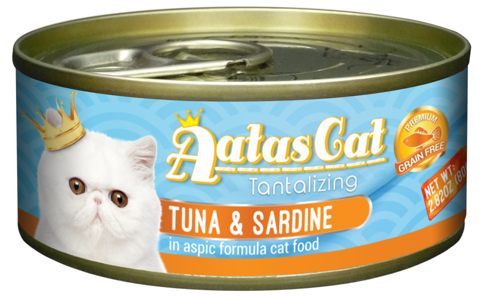 Aatas Cat Tantalizing Tuna & Sardine in Aspic 80g