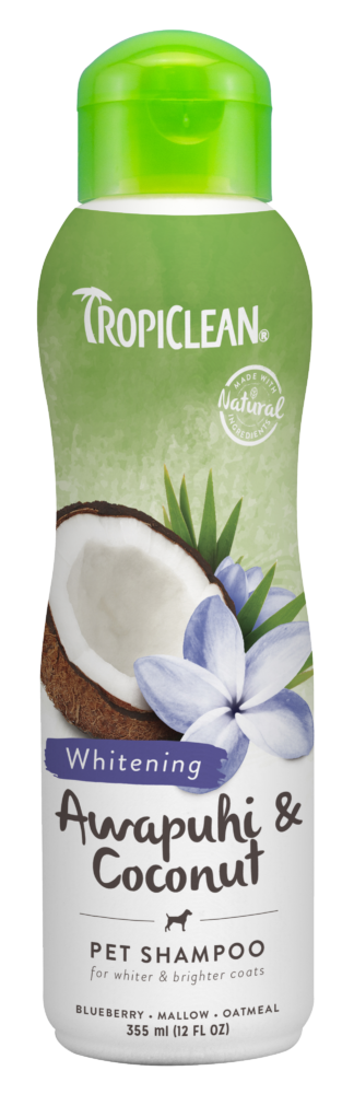 TropiClean Awapuhi & Coconut Shampoo (Whitening)