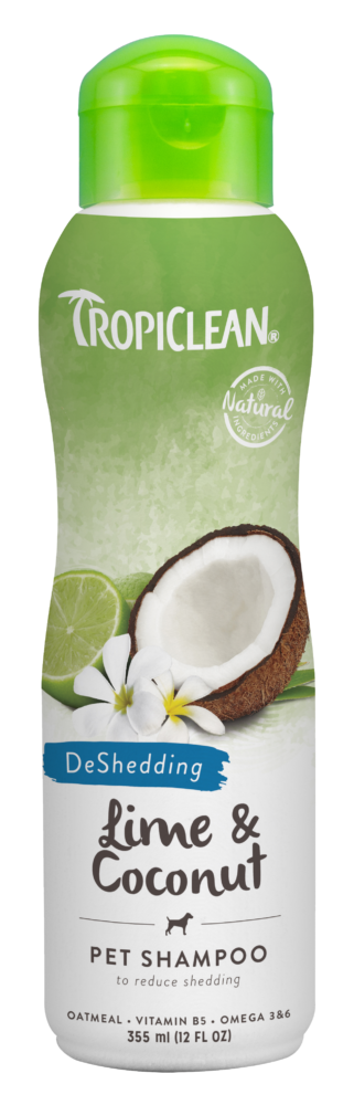 TropiClean Lime & Cocoa Butter Conditioner (DeShedding) 12oz