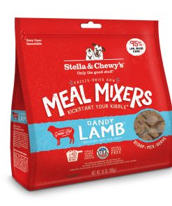 Stella & Chewy's  Dandy Lamb Meal Mixers Freeze-Dried Raw Dog Food 18oz