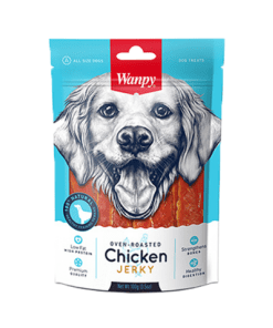 Wanpy Premium Oven Roasted Chicken Jerky Dog Treats 100g