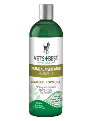 vets best allergy itch relief shampoo