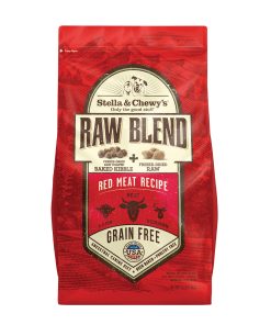 Stella & Chewy’s Red Meat Raw Blend Kibble Freeze-Dried Dog Food (2 Sizes)
