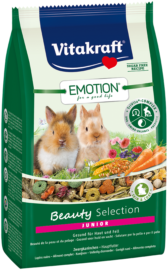 Vitakraft Emotion Beauty Selection Adult Rabbit 600g
