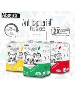 Absorb Plus Antibacterial Pet Sheets