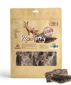 Absolute Bites Air Dried Roo Jerky 220g