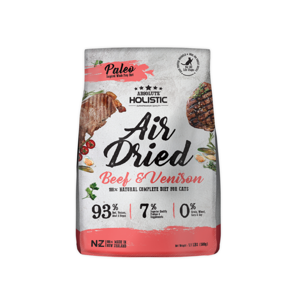 Absolute Holistic Air Dried Beef & Venison For Cat
