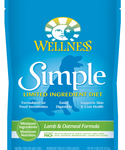 Wellness Simple Grain-Free Lamb & Oatmeal Formula for Dog