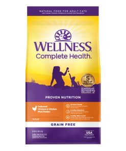 Wellness Complete Health Grain Free Deboned Chicken & Chicken Meal Dry Cat Food (2 Sizes)