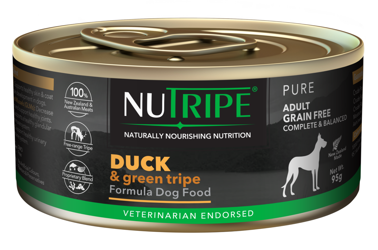 Nutripe Pure Duck & Green Tripe D