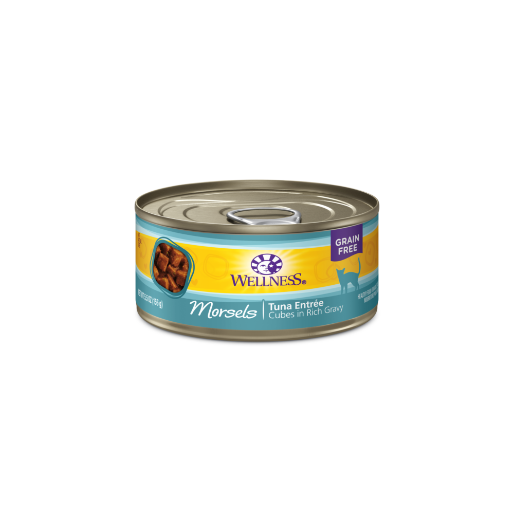 Wellness Morsels Tuna Entrée Cat Food 5.5oz