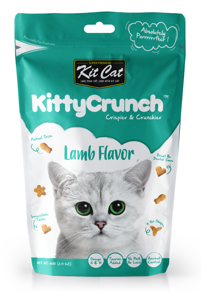 Kit Cat Kitty Crunch Cat Bites (Lamb) 60g