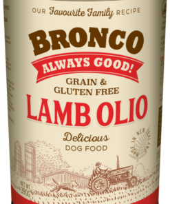 Bronco Lamb Olio Dog Food 390g