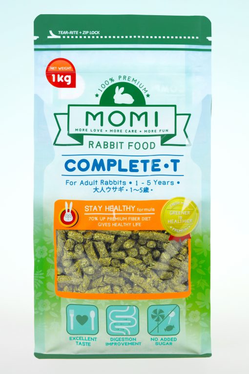 Momi Complete-T (Adult Rabbit) Food 1kg