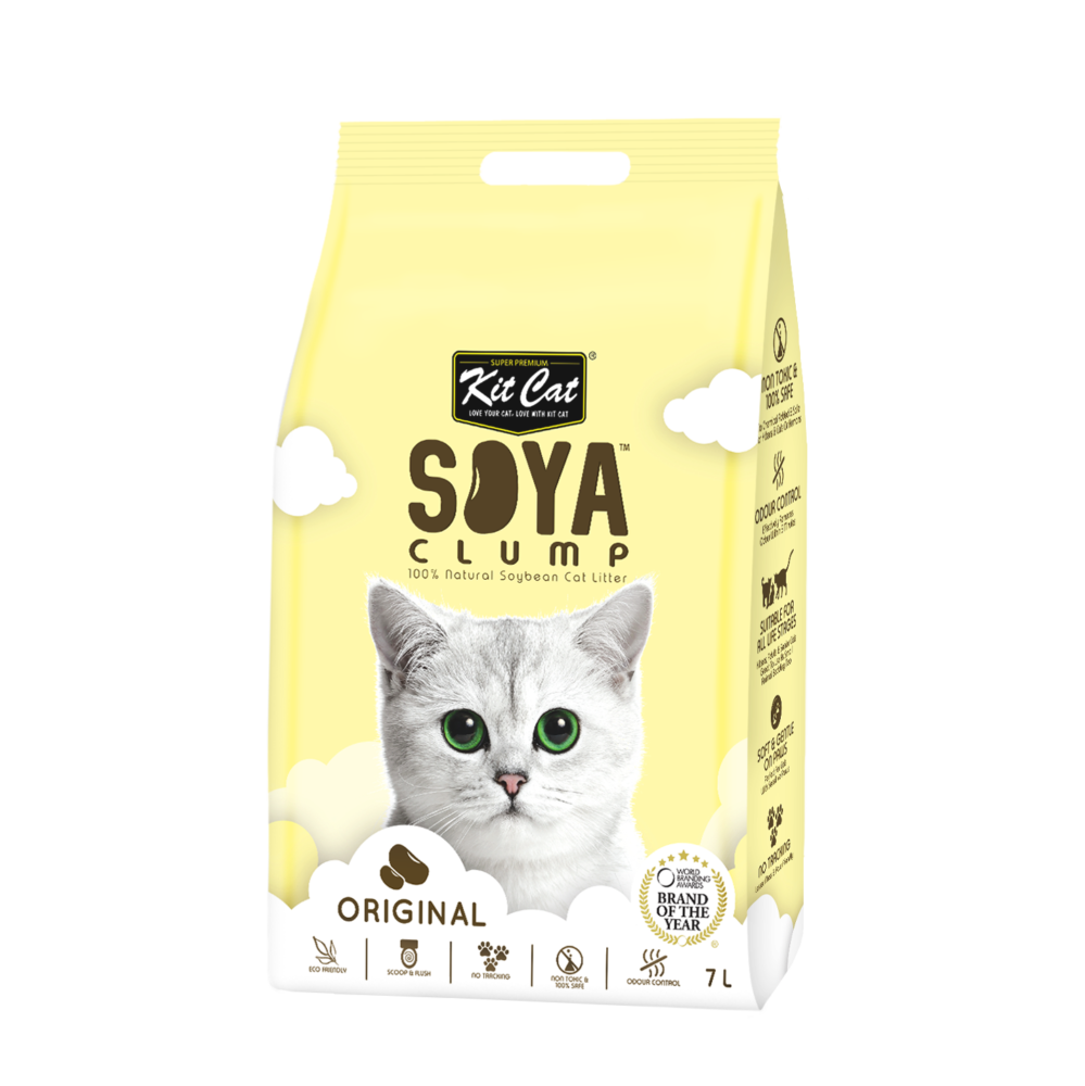 Kit Cat Soya Clump Soybean Litter 7L (Original)