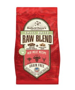 Stella & Chewy’s Small Breed Red Meat Raw Blend Kibble Freeze-Dried Dog Food 3.5lb