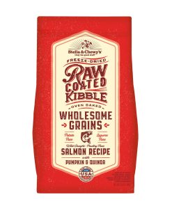 Stella & Chewy’s Salmon Recipe With Pumpkin & Quinoa Raw Coated Kibble Wholesome Grains Freeze-Dried Dog Food (2 Sizes)