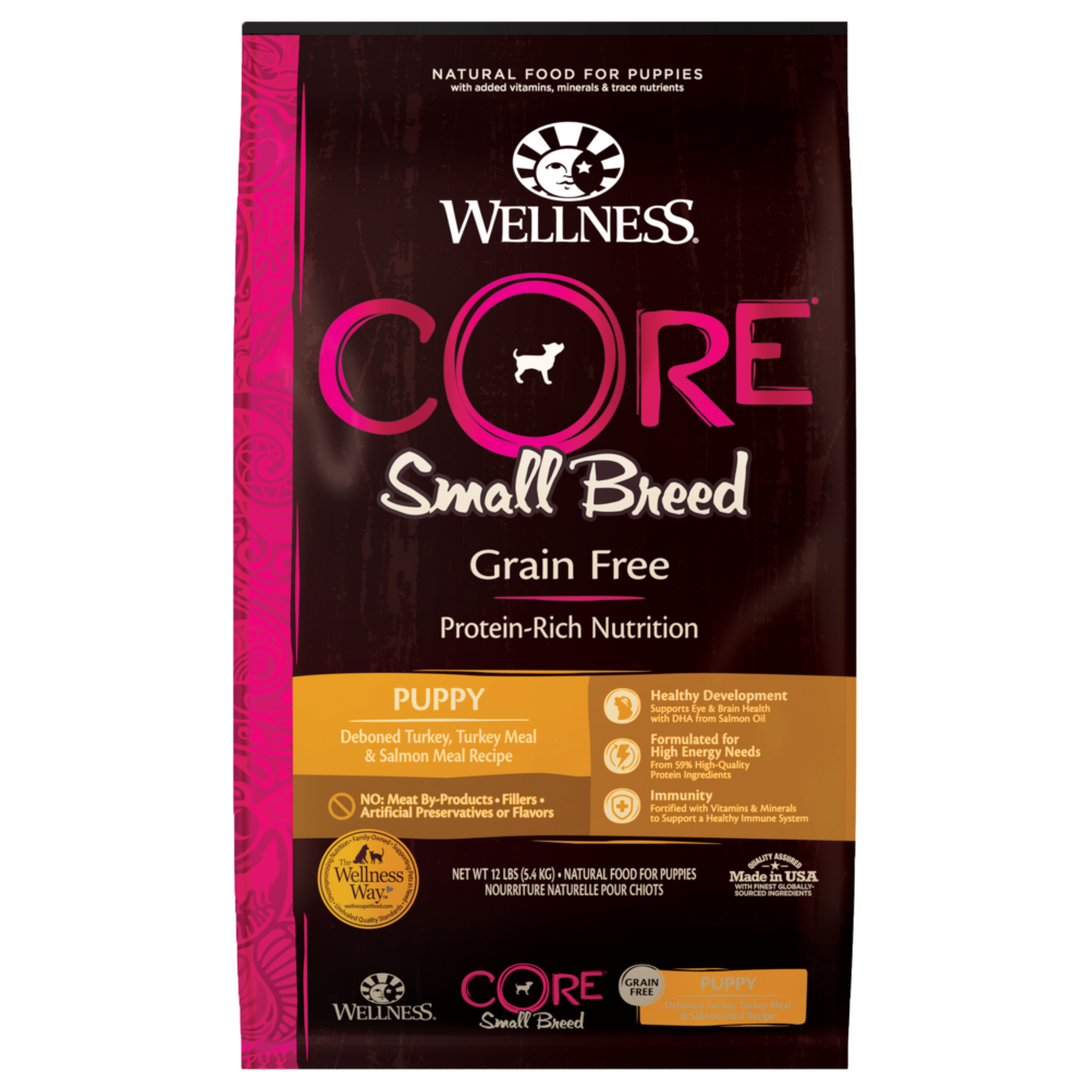 Wellness Core Grain-Free for Small Dog Breed – Puppy