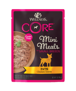 Wellness Core Small Dog Breed Mini Meals – Pâté Chicken Entrée 3oz