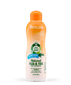 TropiClean Natural Flea & Tick Shampoo, Plus Soothing