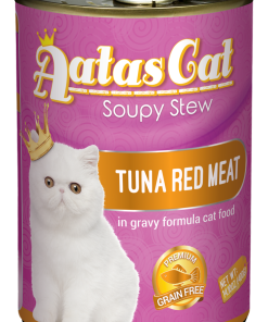 Aatas Cat Soupy Stew Tuna Red Meat 400g