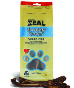 Zeal Free Range Naturals Spare Ribs for Dog (2 Sizes)