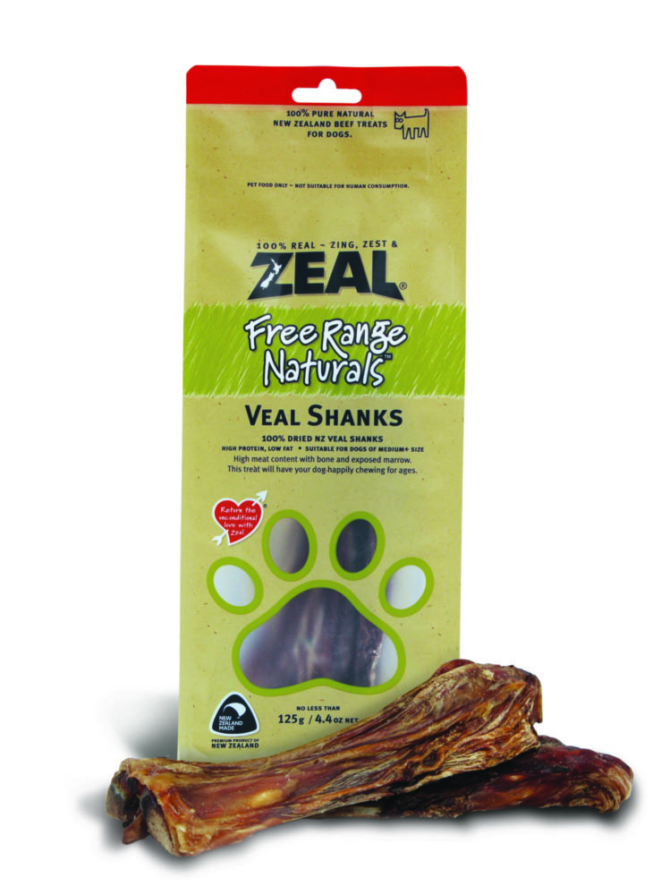 Zeal Free Range Naturals Veal Shanks for Dog