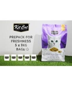 Kit Cat Premium Cat Food Chicken Cuisine 5kg