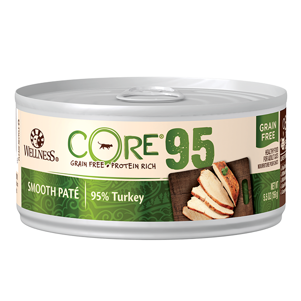 Wellness Core 95% Turkey Pate Cat Food 5.5oz