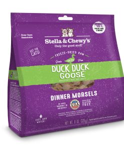 Stella & Chewy's Duck Duck Goose Dinner Morsels Freeze-Dried Raw Cat Food (2 Sizes)