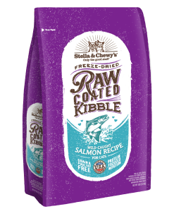 Stella & Chewy's Raw Coated Kibble Wild-Caught Salmon Recipe Freeze Dried Cat Food (2 Sizes)