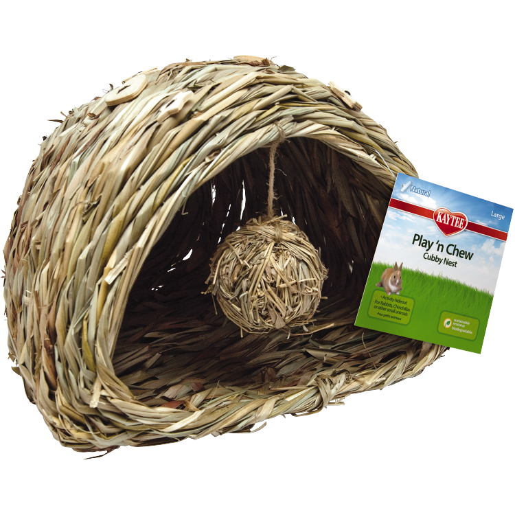 Kaytee Natural Play-N-Chew Nest Large