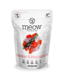 MEOW F/D Raw Chicken & King Salmon Cat 50g