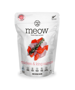 MEOW F/D Raw Chicken & King Salmon Cat 280g