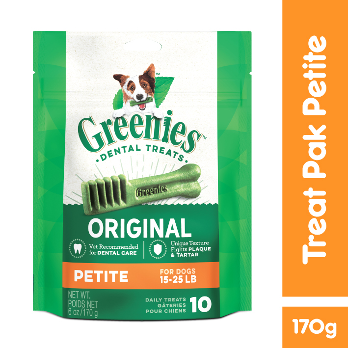 Greenies Dog Dental Treats Oral Care Treats Petite 6oz (170g)