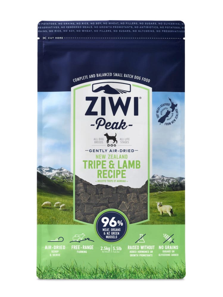 ZIWI Peak Air-Dried Tripe & Lamb Dog Food (3 Sizes)