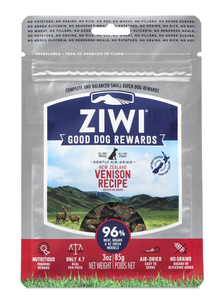ZIWI Good Dog Rewards Venison Pouch 85G