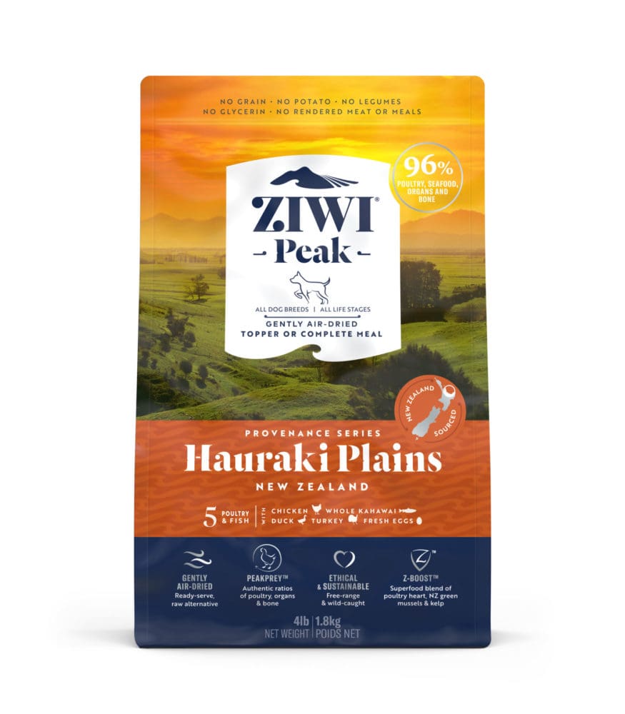 ZIWI Peak Air-Dried Hauraki Plains Provenance Dog Food (3 Sizes)