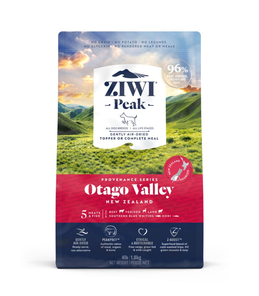ZIWI Peak Air-Dried Otago Valley Provenance Dog Food (3 Sizes)