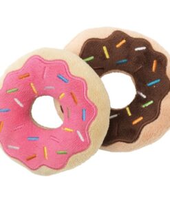 FuzzYard Donuts ( 2 Per Pack ) - Dog Toy