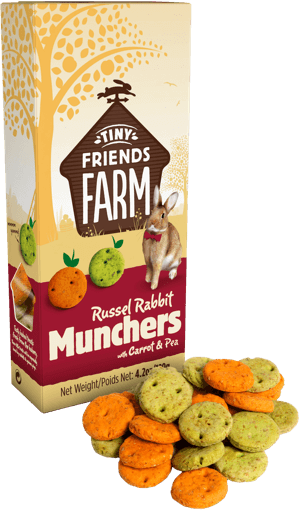 Supreme Russel Munchers with Carrot & Pea 120g