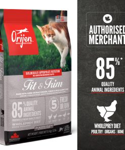 ORIJEN Cat Fit & Trim Dry Cat Food (3 Sizes)