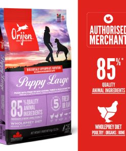 ORIJEN Puppy Large Breed Dry Dog Food 11.4kg