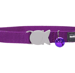 Red Dingo Cat Classic Collar - Purple