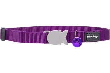 Red Dingo Cat Classic Collar - Purple