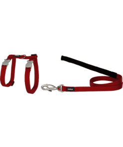 Red Dingo Cat Combo Classic - Harness & Lead - Red