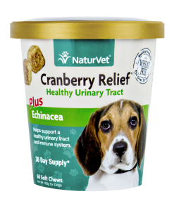 NaturVet Cranberry Relief Plus Echinacea for Dog 60ct